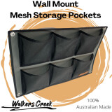 Horizontal Mesh Wall Six Pockets, Walkers Creek